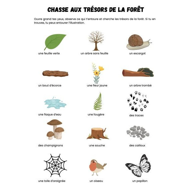 Kit PDF « activités nature »